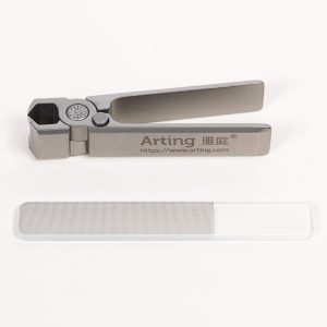 雅庭®铁盒套装不锈钢加厚大开口指甲刀