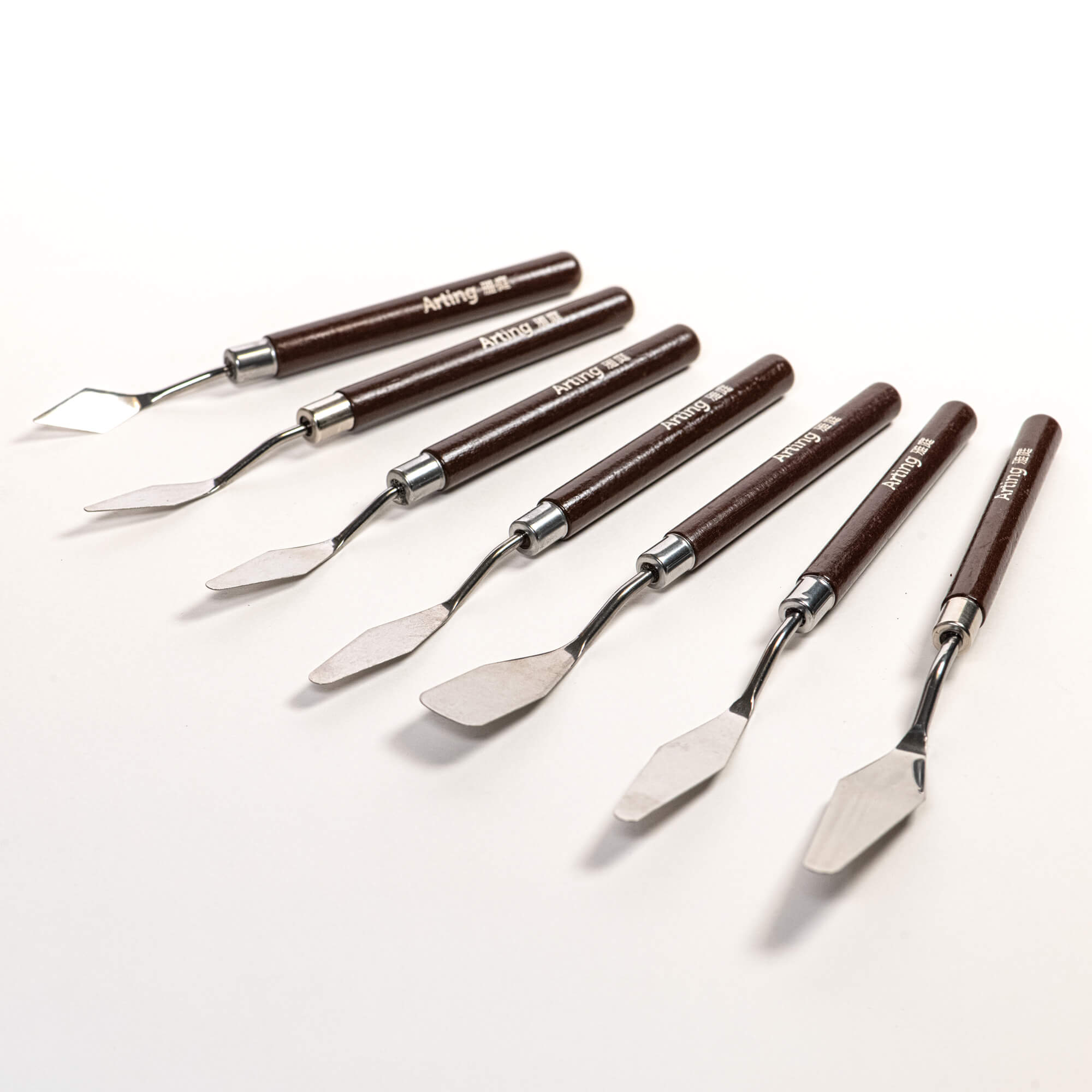 雅庭®红木油画刮刀套装 - 图片 3