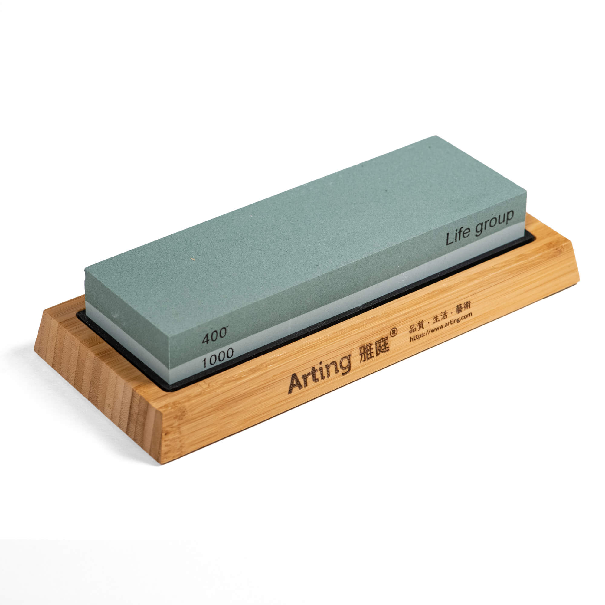 雅庭®双面架子水滴青木工磨刀石 - 图片 3